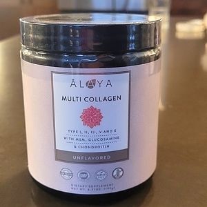Alaya Multi Collagen (Unflavored)  I II III V & X MSM GLUCOSAMINE & CHONDROITIN